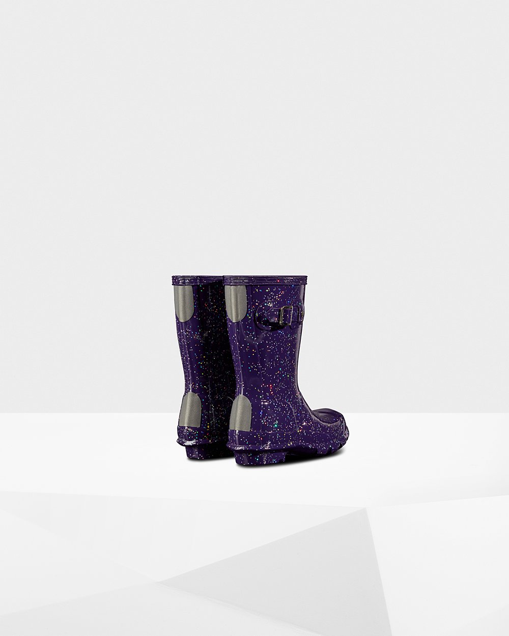 Galochas Hunter Criança Azuis Roxo - Original Little Giant Glitter - 89OZJAYWC